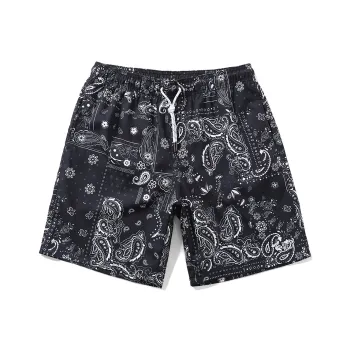 GAILANG Beach Shorts Men's Black