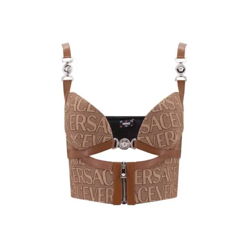 VERSACE Cut Out Detailed One Piece Swimsuit