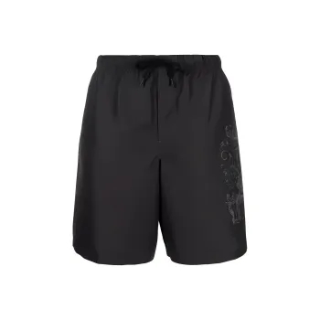 VERSACE Cartouche-print Swim Shorts