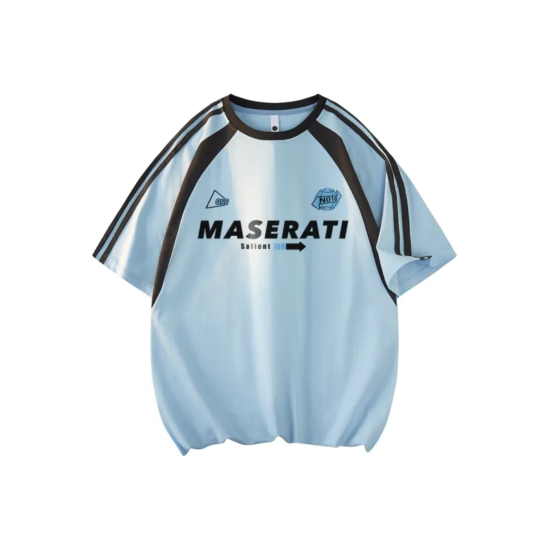 Maserati Raglan Sleeve T Shirt Unisex-18