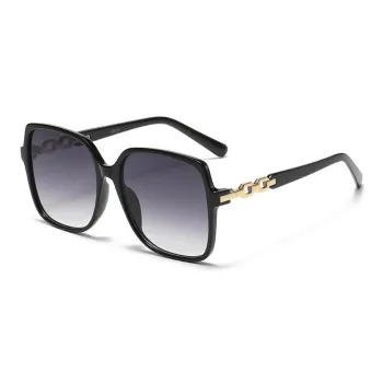 NOME Plastic Metal Square Sunglasses Unisex