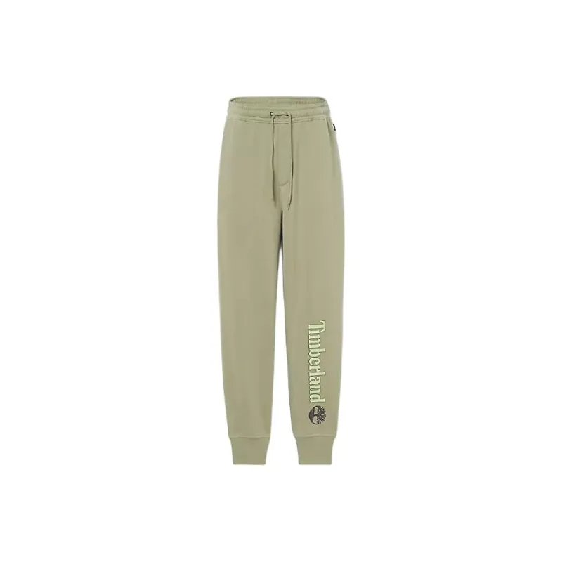 Timberland Linear Logo Sweatpant Casual Pants Men's Green-0