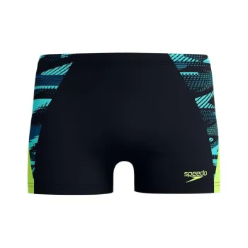 Speedo Swimming Shorts Men's Black Yellow