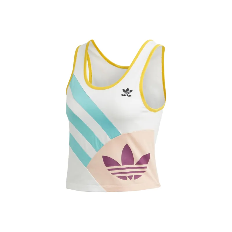 Adidas Tank Tops Women's White-0