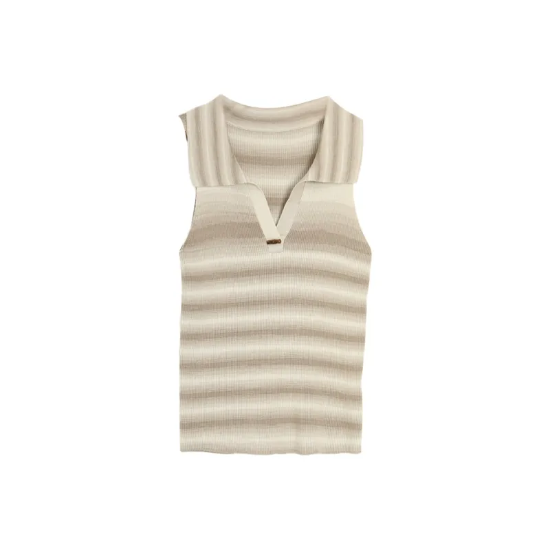 SETIROM Tank Top Women's Light Coffee-0
