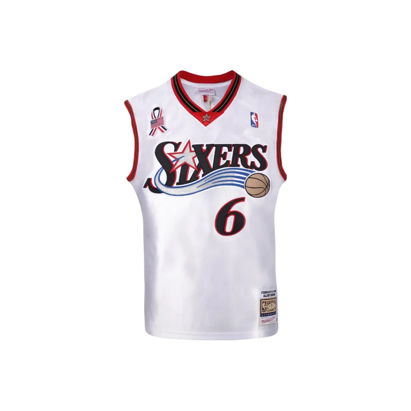Mitchell & Ness X Nba Eastern Conference Allen Iverson Hardwood Classics 2002 All Star Game Authentic Jersey-0