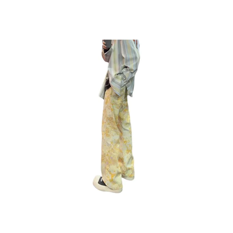 DARK HORSE Jeans Unisex Yellow-1