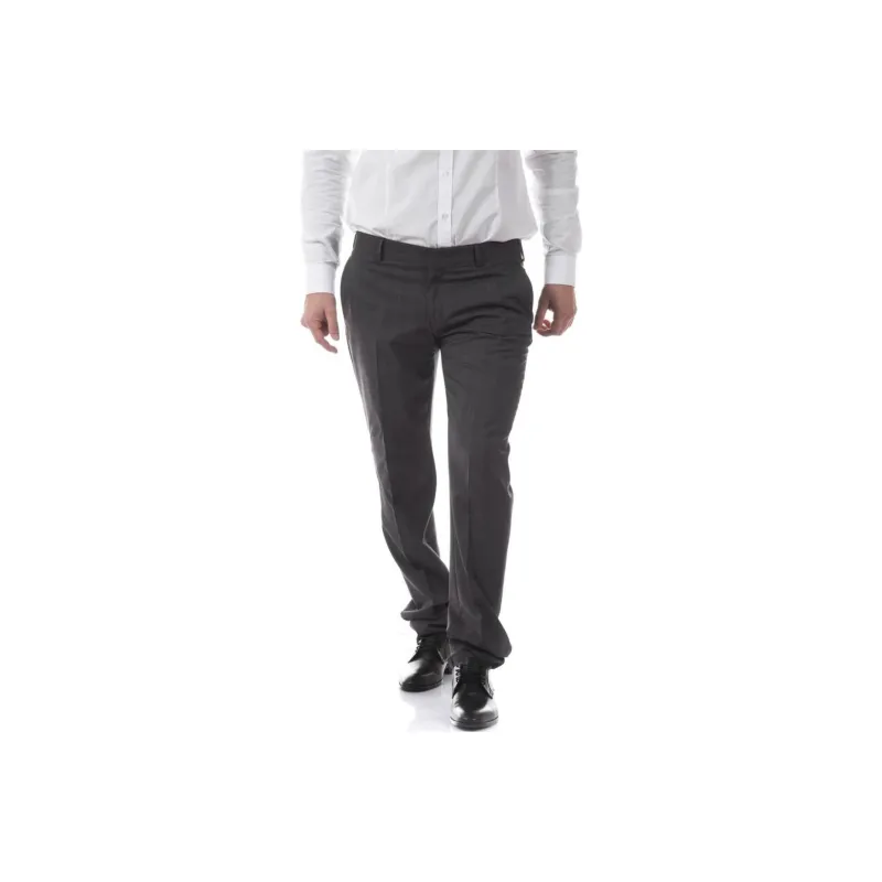 DANIELE ALESSANDRINI Casual Pants Men's Gray-0