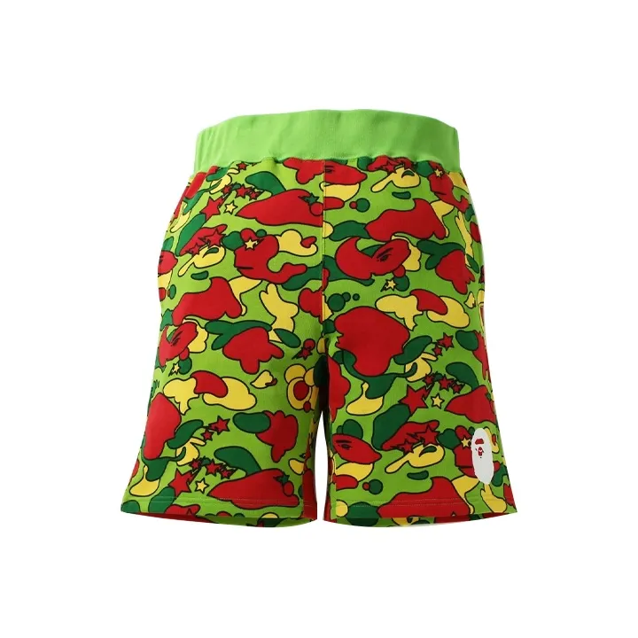 Bape Sta Camo Sweat Shorts-2