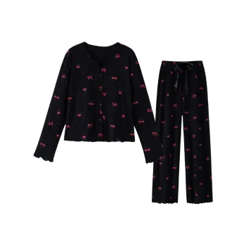 Nodos Shield Pajama Set Women's Black