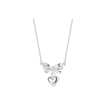 YQ Girls S925 Sterling Silver Necklaces Women's
