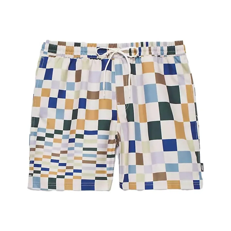 Vans Primary Print 17'' Elastic Boardshorts Beach Shorts Men's Oat-0