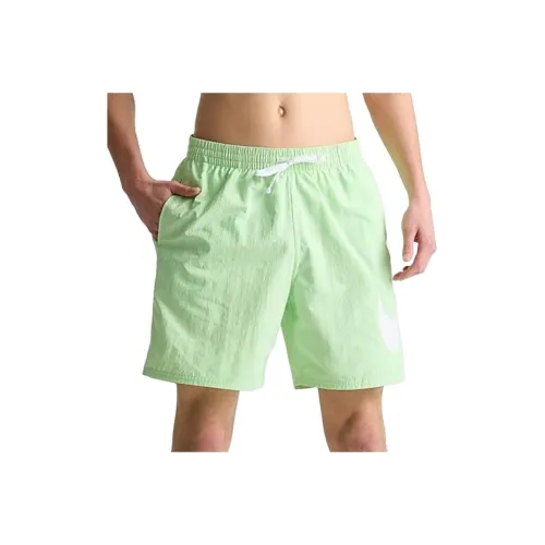 Nike Swim 7 Volley Shorts Beach Shorts Men's Green White