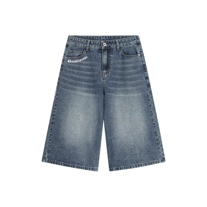 Kung Fu Panda Denim Shorts Unisex-7