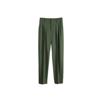 Lemaire Pleated Tapered Leg Trousers