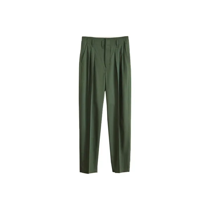 Lemaire Pleated Tapered Leg Trousers-0