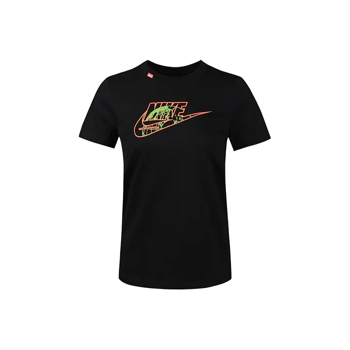 Nike T Shirts Women's Black-0