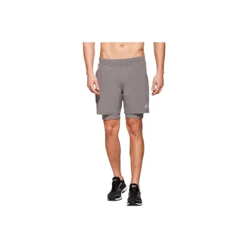 Asics Fietro 7in 2 N 1 Short Casual Shorts Men's Carbon
