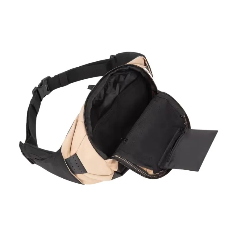 DECATHLON Polyester One Shoulder Crossbody Fanny Pack Unisex Beige-5