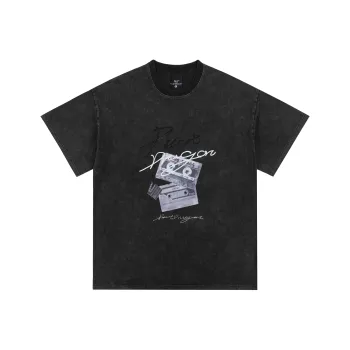 PILOTDRAGON T Shirt Unisex Faded Black