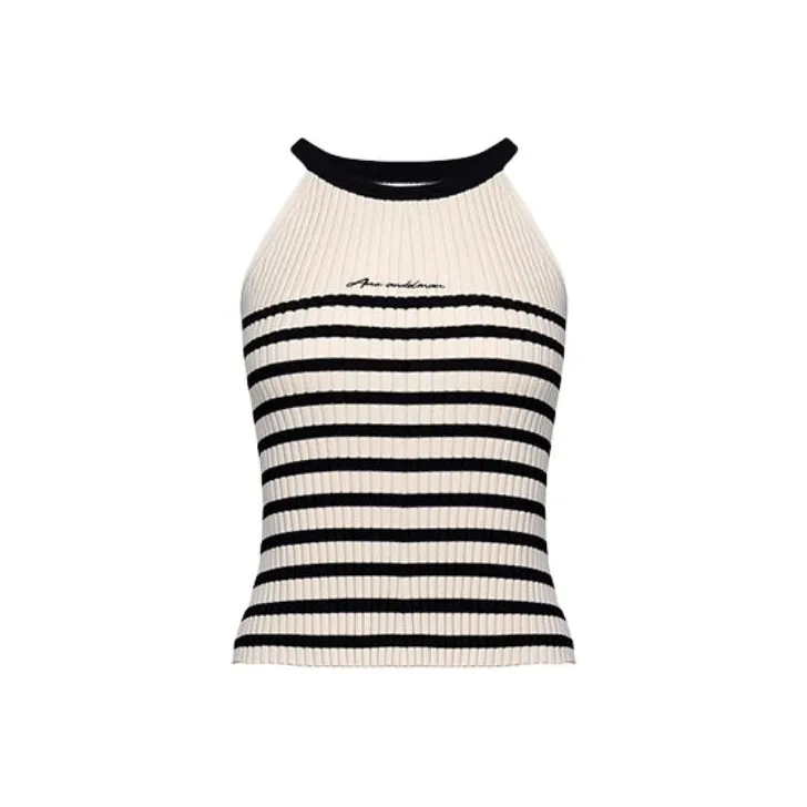 ANN ANDELMAN Tank Tops Women's Khaki-0
