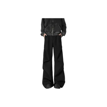 WKOOG Casual Pants Unisex Black