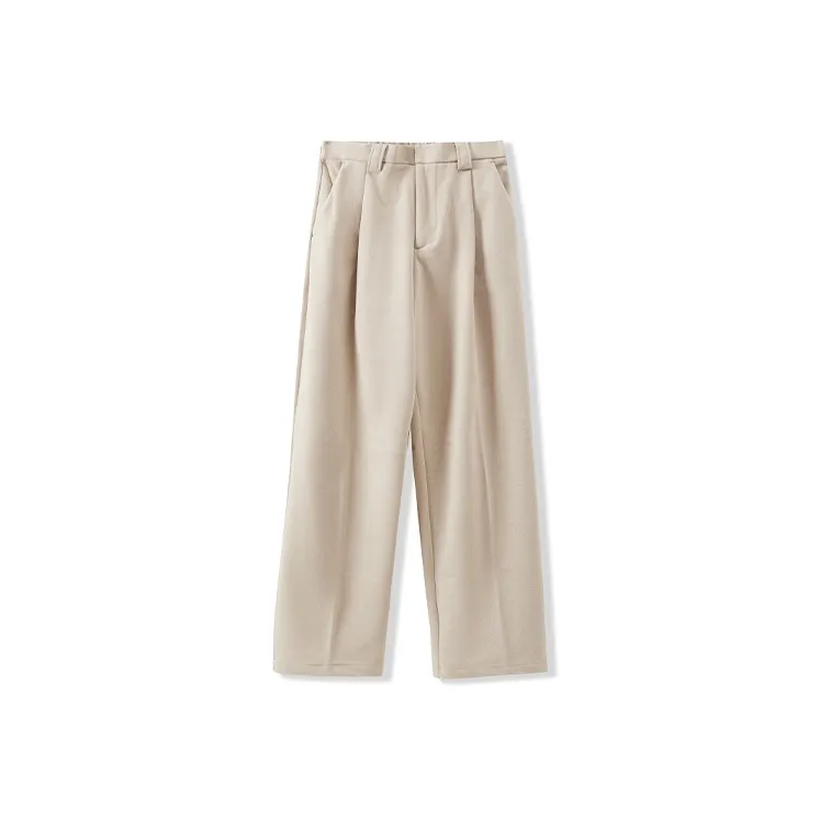 I'm David Casual Pants Unisex Light Khaki-0