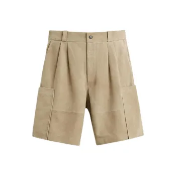 ZARA Cargo Shorts Men Sand