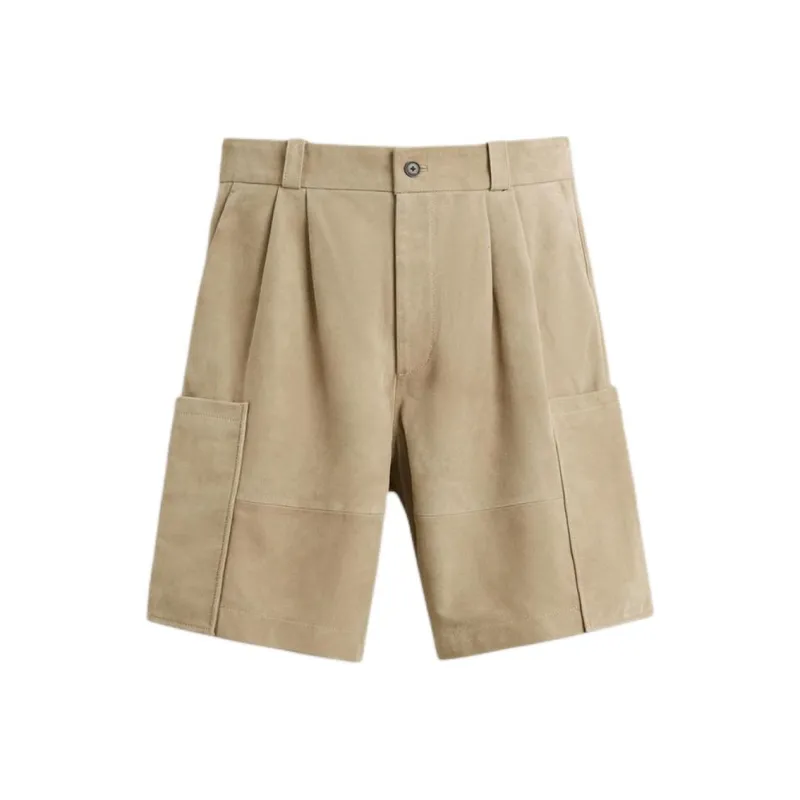 ZARA Cargo Shorts Men Sand-0
