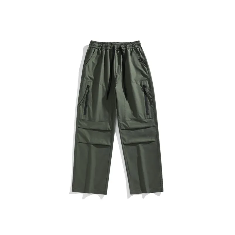 VanCamel Casual Pants Unisex Khaki-5