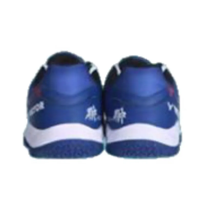 VICTOR Lightweight Slip-Resistant Cushioning With Wear-Resistance Low-Top Badminton Shoes Unisex Navy Blue-2