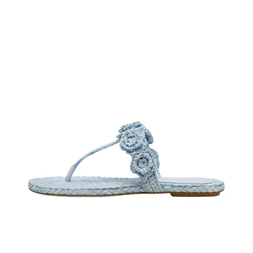Stuart Weitzman/SW Flip Flops Women's Blue