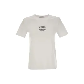 MaxMara Quieto Logo Printed Crewneck T Shirt