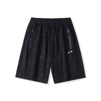 K bird Casual Shorts Unisex Black