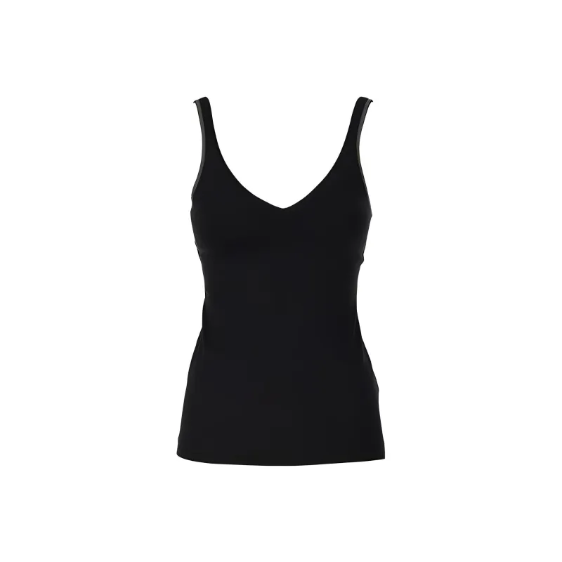 Brunello Cucinelli Slim Fit V Neck Tank Top-0