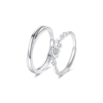 MISS TOOYA S999 Fine Silver Rings Unisex