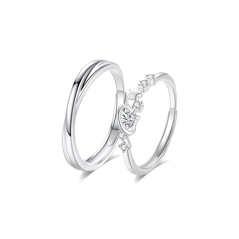 MISS TOOYA S999 Fine Silver Rings Unisex-0