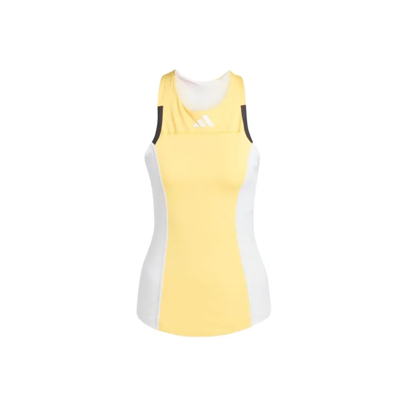 Adidas Tank Tops Women's Yellow-0