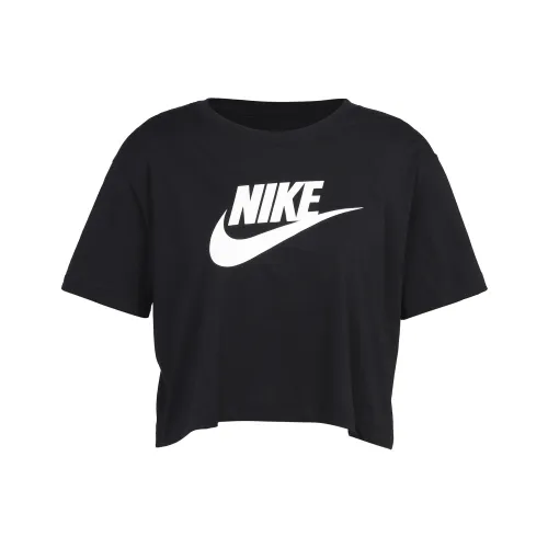 Nike Sportswear Essentials Series Crop Tops Women's Black