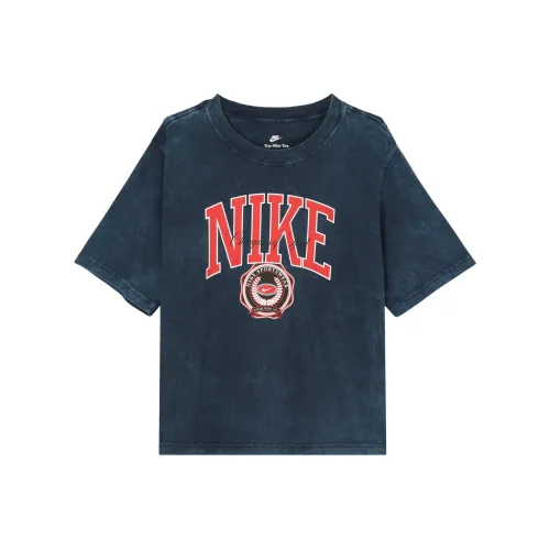Nike T Shirt Women's Light Sea Chang Blue