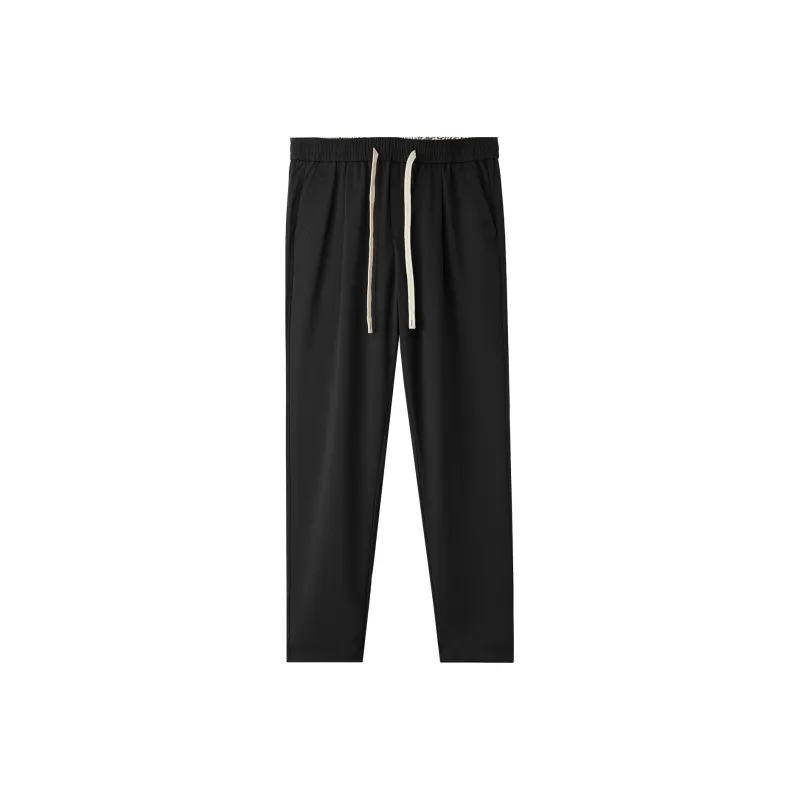 HLA Casual Pants Men Black C8-0