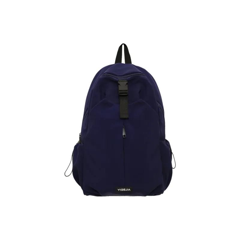 URBAN FOREST Nylon Backpack Unisex Orange/Army Green/Ecru/Black/Dark Blue-14