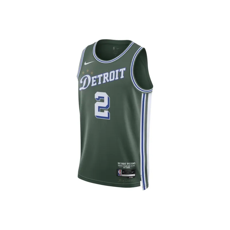 Nike NBA Basketball Jerseys Unisex Grass Green-0