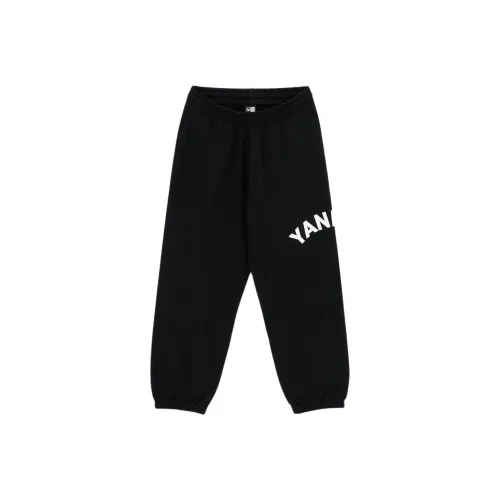 New Era Casual Pants Unisex Black