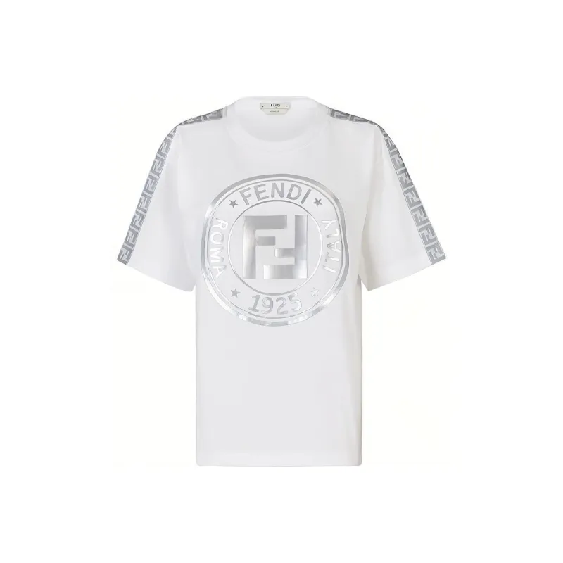 FENDI T Shirts Women's White-0