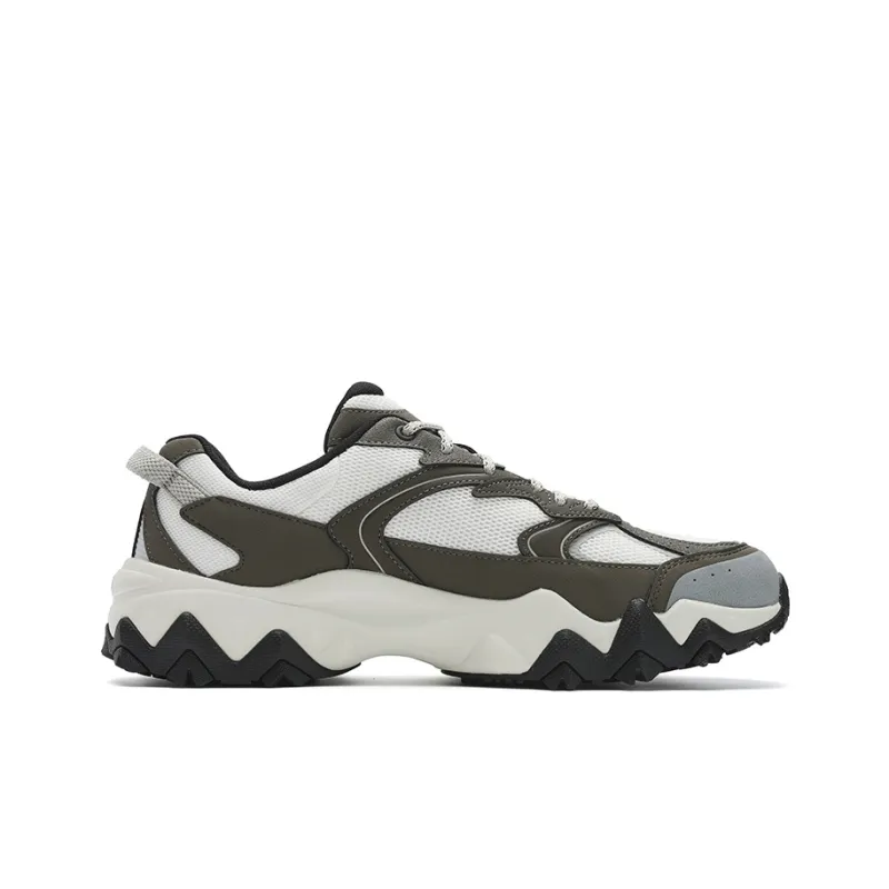FILA OAKMONT 2S Ouke Starry 2S Slip Resistant, Abrasion Resistant, Breathable Low Top Casual Shoes Men's White Brown-1