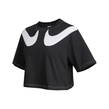 Nike Sportswear Swoosh Women's GX MOD CROP SS Black