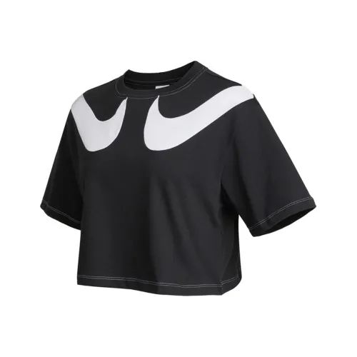 Nike Sportswear Swoosh Women's GX MOD CROP SS Black