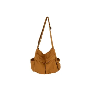 G FAVOR Canvas Shoulder Bag Regular Unisex Multicolor