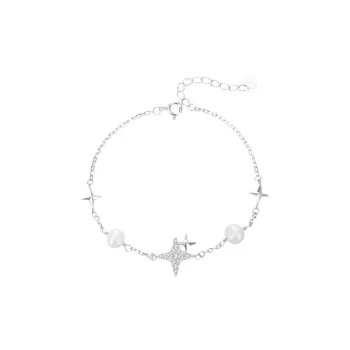 Eclater 925 Sterling Silver, Freshwater Pearl Bracelets Women's